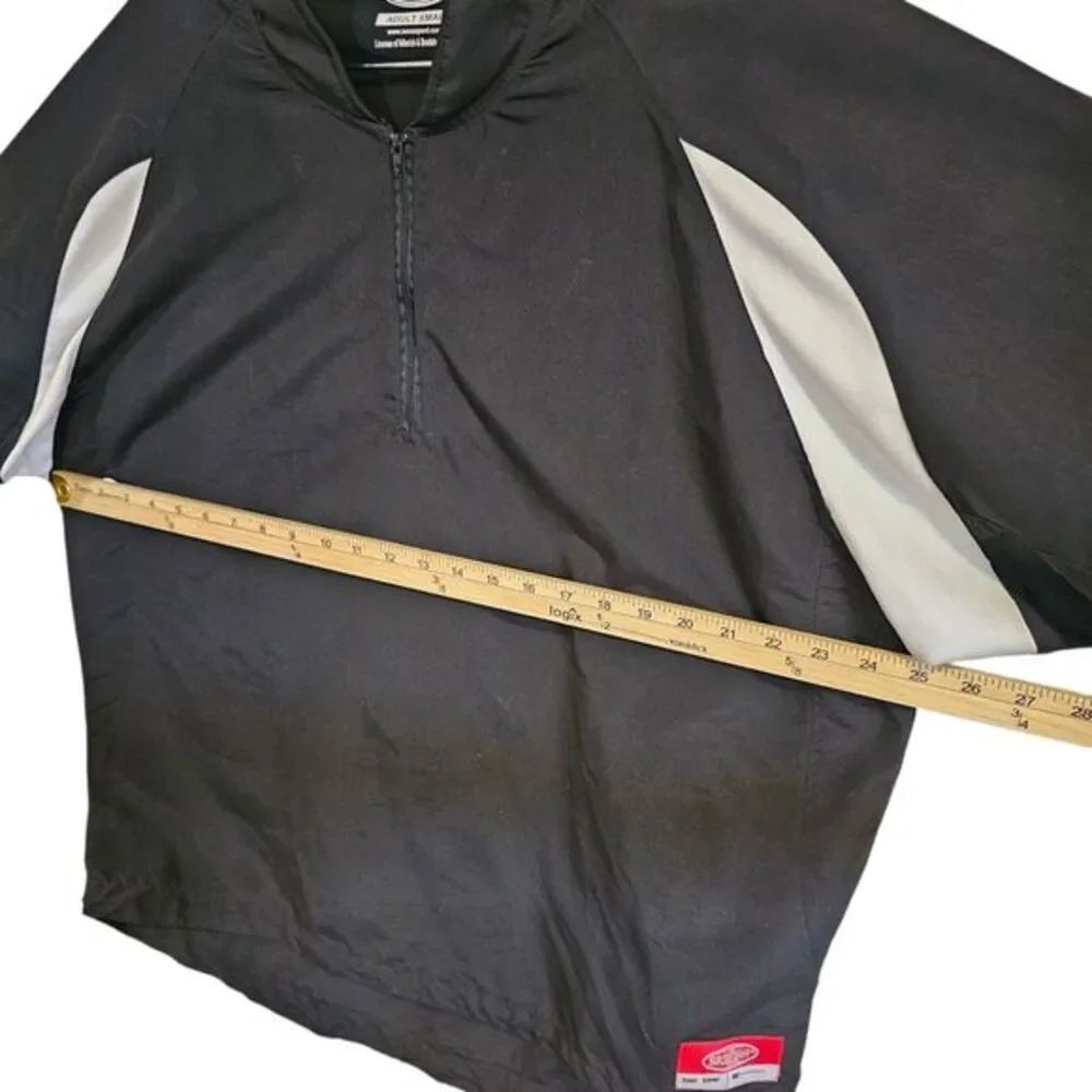 Louisville Slugger Adult ‎ Small Pull-Over 1/4 Zip Batting Cage Black X-Dry Tech